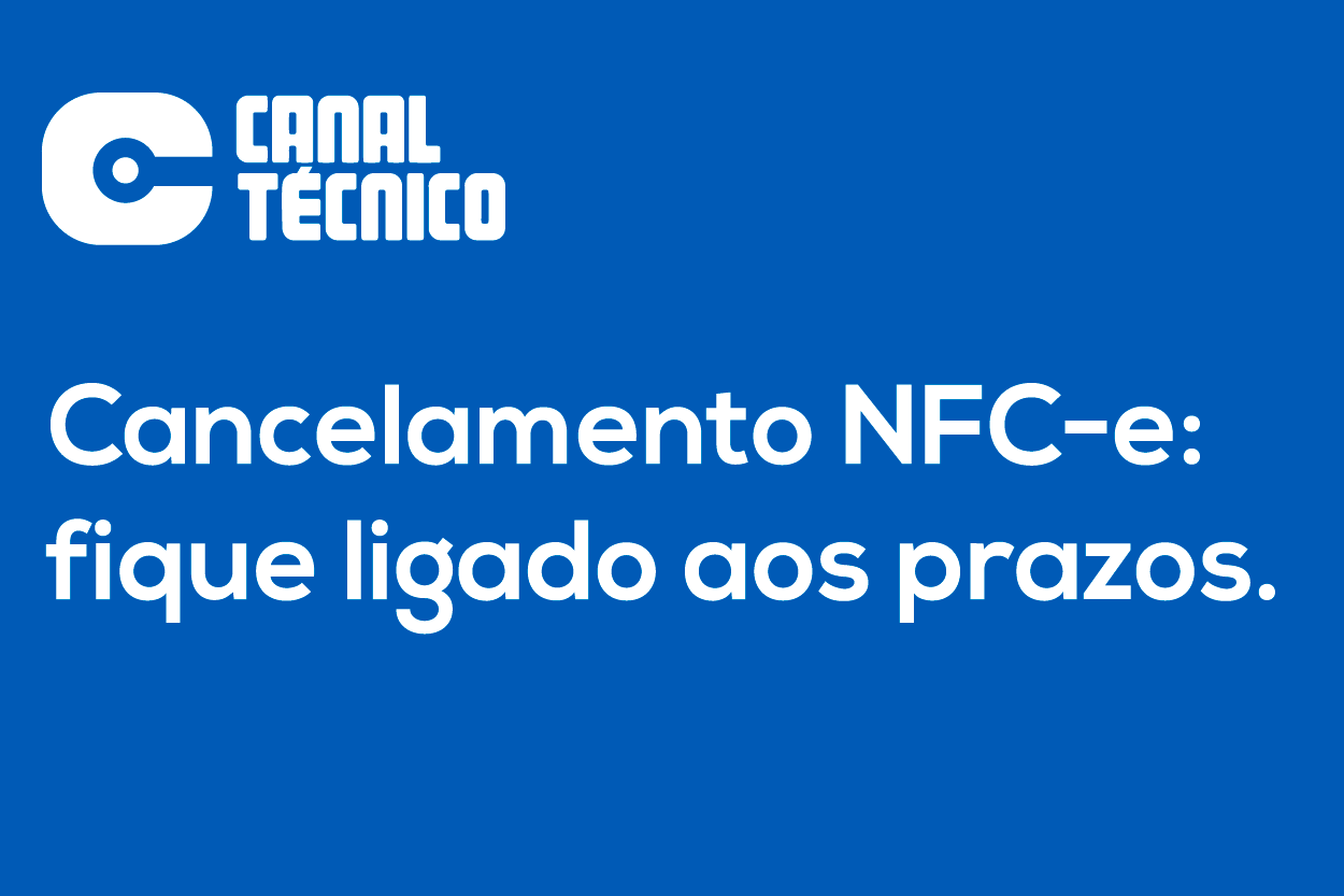 Cancelamento NFC-e